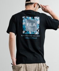 Rocky Monroe/ロッキーモンロー Rocky Monroe FILA フィラ Tシャツ 半袖 プリント メンズ レディース カットソー クルーネック BOX サークル アーチ /508266756