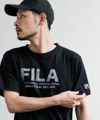 Rocky Monroe/ロッキーモンロー Rocky Monroe FILA フィラ Tシャツ 半袖 プリント メンズ レディース カットソー クルーネック BOX サークル アーチ /508266756