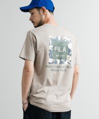 Rocky Monroe/ロッキーモンロー Rocky Monroe FILA フィラ Tシャツ 半袖 プリント メンズ レディース カットソー クルーネック BOX サークル アーチ /508266756