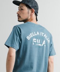 Rocky Monroe/ロッキーモンロー Rocky Monroe FILA フィラ Tシャツ 半袖 プリント メンズ レディース カットソー クルーネック BOX サークル アーチ /508266756