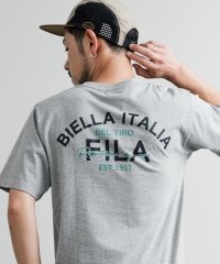 Rocky Monroe/ロッキーモンロー Rocky Monroe FILA フィラ Tシャツ 半袖 プリント メンズ レディース カットソー クルーネック BOX サークル アーチ /508266756