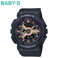 CASIO/カシオ CASIO BABY－G 腕時計 BA－110XRG－1AJF BA－110 SERIES 防水 ベビーG ベイビーG レディース ブラック 黒/508266854
