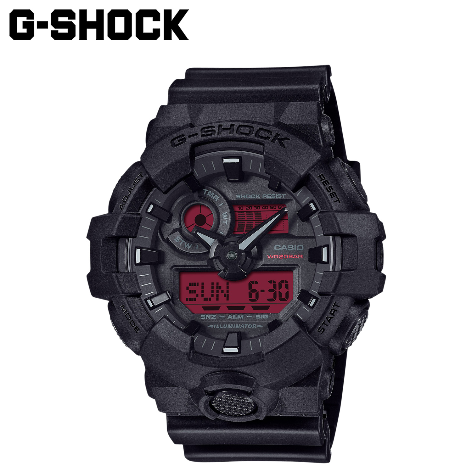 カシオ CASIO G－SHOCK 腕時計 GA－700BBR－1AJF GA－700 SERIES