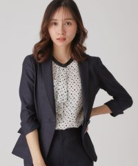 COUP DE CHANCE/【手洗い可／日本製／セットアップ可】麻調合繊のテーラードジャケット/508266876