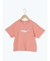 Samansa Mos2 Lagom/【吸水速乾】海の生き物刺繍Tシャツ/508267005