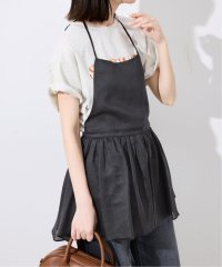 SLOBE IENA/シアーラミーエプロンブラウス/508267019