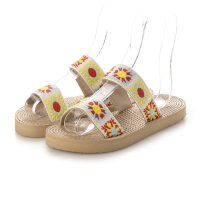 STYLEBLOCK/スタイルブロック STYLEBLOCK 花柄刺繍ベルトサンダル/508267427
