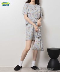 JEMORGAN/ジェーイーモーガン JEMORGAN スポンジボブ JEMORGAN ワッフル半袖ワッフルショートパンツワッフル巾着セットアップ/サーマルセットアップ/508267435