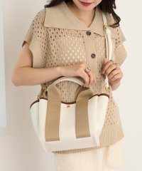 cache cache/カシュカシュ cache cache 太ショルダー付き2wayテープトートバッグ/508267444