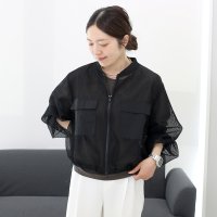Aletta vita/アレッタ ヴィータ Aletta vita 両ポケメッシュブルゾン/508267450