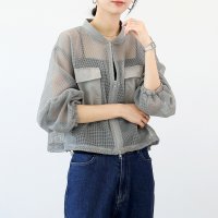 Aletta vita/アレッタ ヴィータ Aletta vita 両ポケメッシュブルゾン/508267450