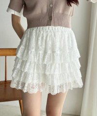 NICE CLAUP/OLIVE des OLIVE OUTLET/【one after another】ティアードフリルミニスカート/508267468
