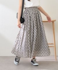 NICE CLAUP/OLIVE des OLIVE OUTLET/【インド綿100%】ボイルプリントスカート/508267479