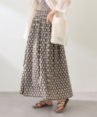 NICE CLAUP/OLIVE des OLIVE OUTLET/【インド綿100%】ボイルプリントスカート/508267479