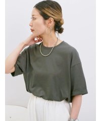 Samansa Mos2 blue/◎【接触冷感】ビッグTシャツ/508267533