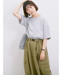 Samansa Mos2 blue/◎【接触冷感】ビッグTシャツ/508267533