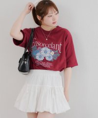 NICE CLAUP/OLIVE des OLIVE OUTLET/アンティークフラワーBIGTシャツ/508267654