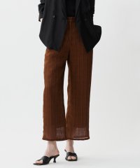 ICB（LARGE SIZE）/スクエアチェックレノクロス ワイドストレートパンツ/508267655