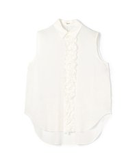 MACPHEE/テンセルリヨセルローン フロントフリルブラウス/508267735