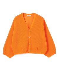 MACPHEE/コットンメッシュ Vネックカーディガン/508267739