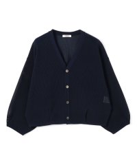 MACPHEE/コットンメッシュ Vネックカーディガン/508267739