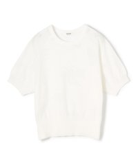 MACPHEE/ボタニカルメッシュ ハーフスリーブプルオーバー/508267744