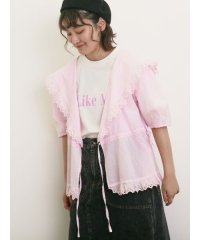 Samansa Mos2/◎カシュクールレースブラウス/508267879