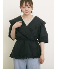 Samansa Mos2/◎カシュクールレースブラウス/508267879