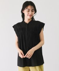 JAYRO/綿ボイルピンタックスタンドブラウス/508267881