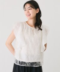 JAYRO/刺繍レースフリルブラウス/508267882