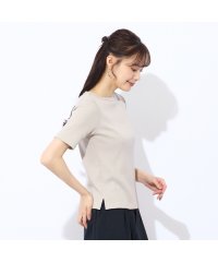 Liliane Burty ECLAT/【S・Mサイズ】ラメリブジャージー　半袖Tシャツ/508267887