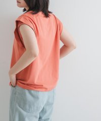 EKAL/T/Cプレーティング天竺フリルTシャツ/508267925