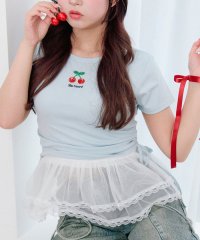 NICE CLAUP/OLIVE des OLIVE OUTLET/【OLIVE des OLIVE】チェリーTシャツ/508268017