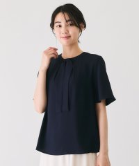 JAYRO/前ボウタイ半袖ブラウス/508268048