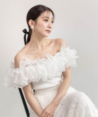 RANDA/ランダ RANDA ボリュームフリルニット/508268085