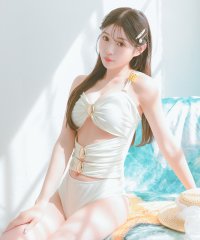 Retica/レティカ Retica 水着レディース ギャル バンドゥ モノキニ シャーリング カットアウト ビキニ【返品不可商品】/508268109