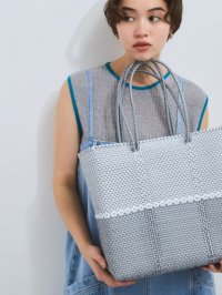 VICKY/ビッキー VICKY ハンドメイドバイカラーメルカドバッグ/508268247