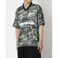 MAGASIN DE MODE CONTACT/マガジンデモードコンタクト MAGASIN DE MODE CONTACT 総柄サッカーデザインTシャツ/508268276