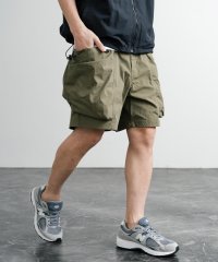 Rocky Monroe/ロッキーモンロー Rocky Monroe カーゴパンツ ワイド ショート メンズ レディース ハーフ ショーツ 短パン 薄手 軽量 リラックス カジュアル A/508268322