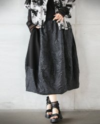 OTONA/オトナ OTONA モード感じる大人の装い 異素材切り替えスカート/508268402