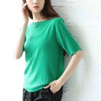 Sawa a la mode/サワアラモード Sawa a la mode 私に似合うが見つかるサマーニットトップス/508268428