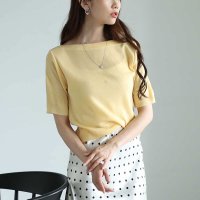 Sawa a la mode/サワアラモード Sawa a la mode 私に似合うが見つかるサマーニットトップス/508268428