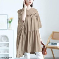 GOLD JAPAN/ゴールドジャパン GOLDJAPAN ビックティアードチュニックTシャツ/508268450