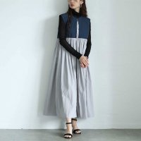 Sawa a la mode/サワアラモード Sawa a la mode ハイセンスなフェイクレイヤードワンピース/508268465