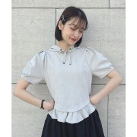 F.i.n.t/フィント F i.n.t 【洗える/洗濯機洗い可】コルセット切替パーカー/508268520