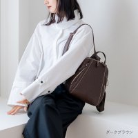 Jamale/ジャマレ Jamale [Jamale]牛革レザーリュック日本製/504642317