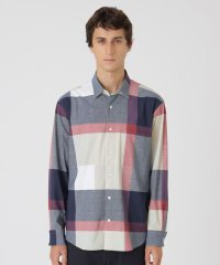 BLACK LABEL CRESTBRIDGE/ナイロントリコットクレストブリッジチェックシャツ/508035632
