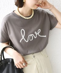 SHIPS WOMEN/【WEB限定】ファンシー コード 刺繍 ロゴ TEE/508059633