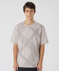 BLACK LABEL CRESTBRIDGE/ハイストレッチシャドーチェックTシャツ/508237070