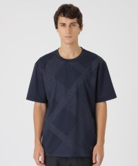 BLACK LABEL CRESTBRIDGE/ハイストレッチシャドーチェックTシャツ/508237070